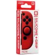 Capa Silicone + Grips Nintendo Switch - Joy-Con Direito Vermelho Cheap