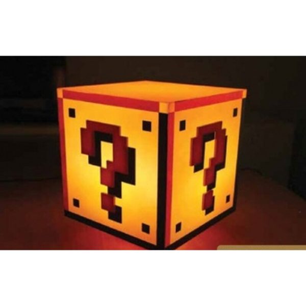 Candeeiro Super Mario Question Block Cheap