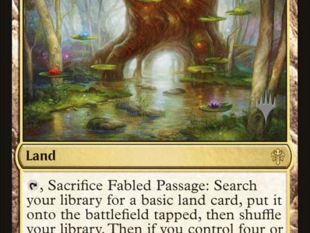 Fabled Passage (Promo Pack) [Throne of Eldraine Promos] Sale