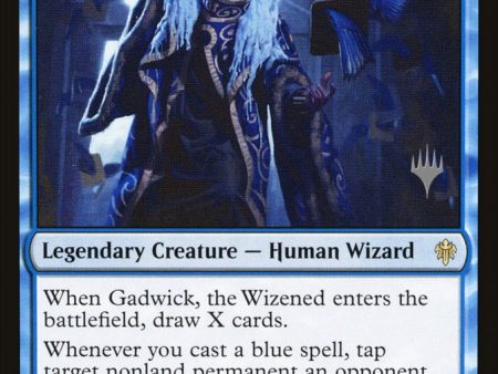 Gadwick, the Wizened (Promo Pack) [Throne of Eldraine Promos] Hot on Sale