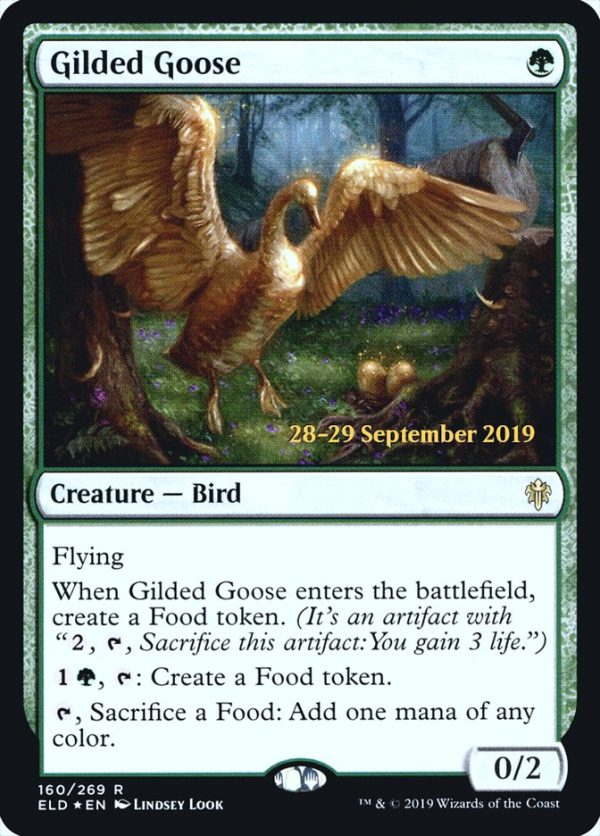 Gilded Goose [Throne of Eldraine Prerelease Promos] Discount