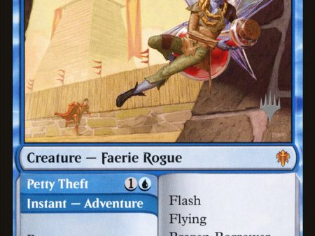 Brazen Borrower    Petty Theft (Promo Pack) [Throne of Eldraine Promos] Online Hot Sale