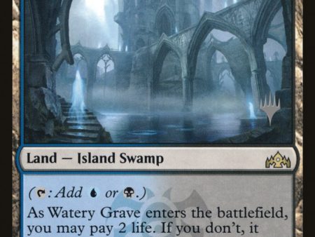 Watery Grave (Promo Pack) [Guilds of Ravnica Promos] on Sale