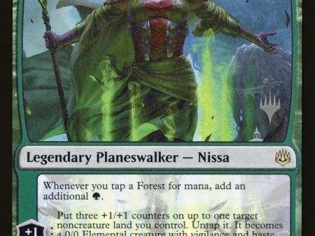 Nissa, Who Shakes the World (Promo Pack) [War of the Spark Promos] Cheap