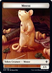 Mouse    Food (18) Double-Sided Token [Throne of Eldraine Tokens] Cheap