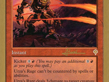 Urza s Rage (Antoine Ruel) [World Championship Decks 2001] Online Sale