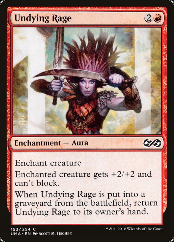 Undying Rage [Ultimate Masters] For Sale