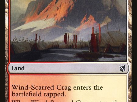 Wind-Scarred Crag [Commander 2019] Online now