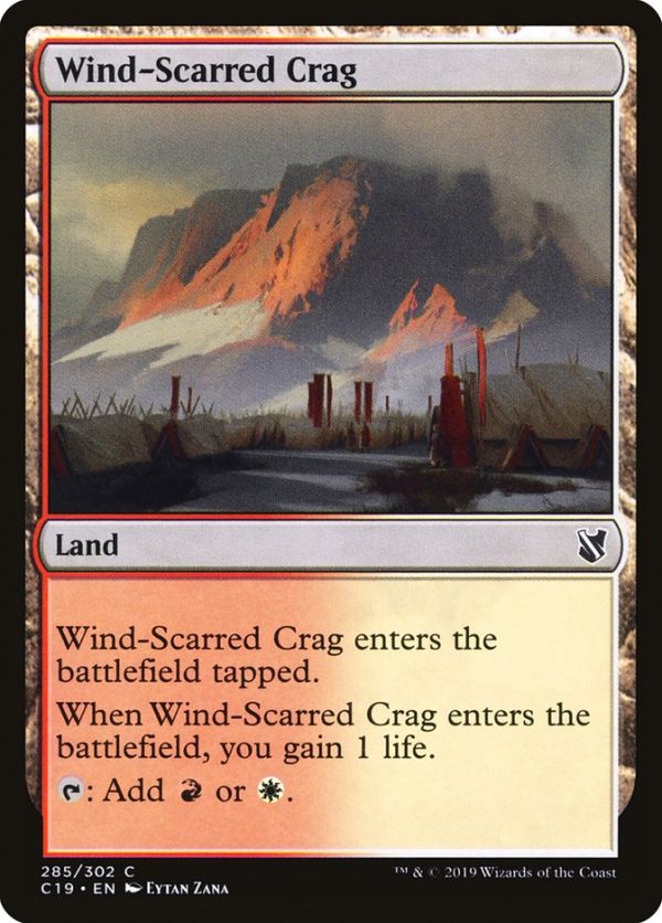 Wind-Scarred Crag [Commander 2019] Online now