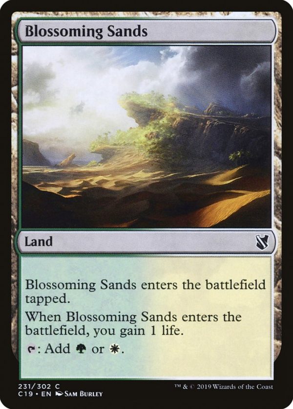 Blossoming Sands [Commander 2019] For Cheap