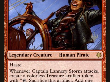 Captain Lannery Storm (Promo Pack) [Ixalan Promos] For Cheap