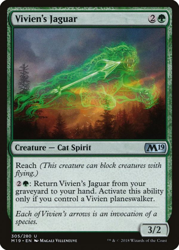 Vivien s Jaguar [Core Set 2019] For Sale