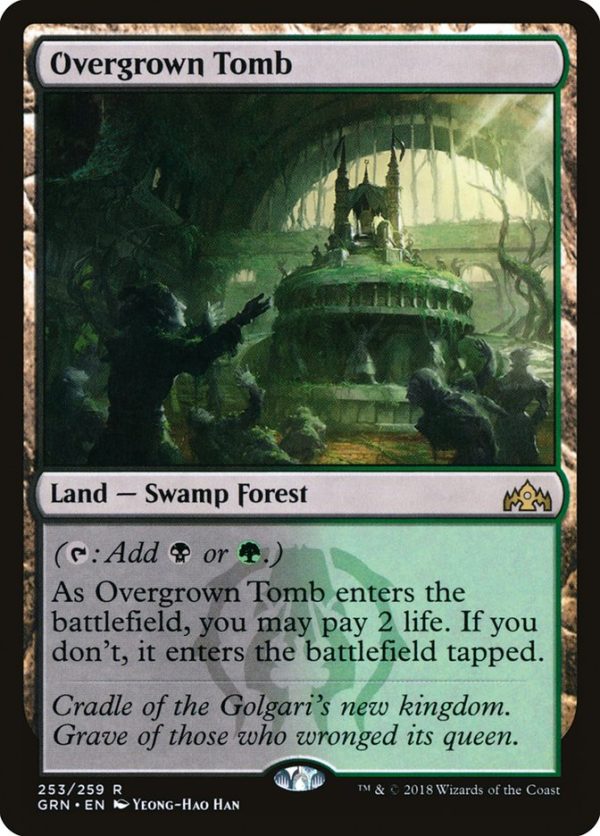 Overgrown Tomb [Guilds of Ravnica] Online Hot Sale