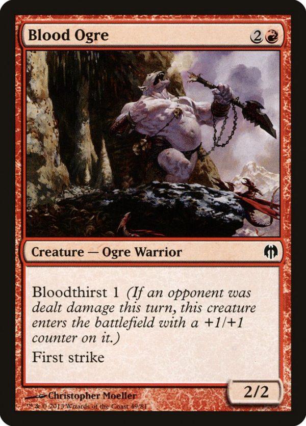 Blood Ogre [Duel Decks: Heroes vs. Monsters] Hot on Sale