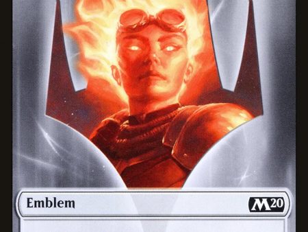 Chandra, Awakened Inferno Emblem [Core Set 2020 Tokens] Sale