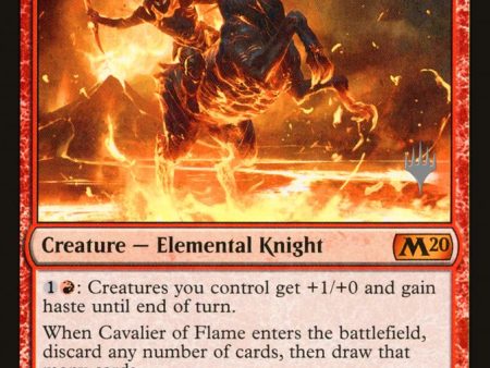 Cavalier of Flame (Promo Pack) [Core Set 2020 Promos] Online now