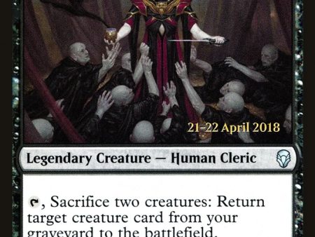 Whisper, Blood Liturgist [Dominaria Prerelease Promos] on Sale