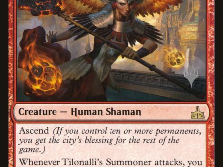 Tilonalli s Summoner (Promo Pack) [Rivals of Ixalan Promos] Online Sale