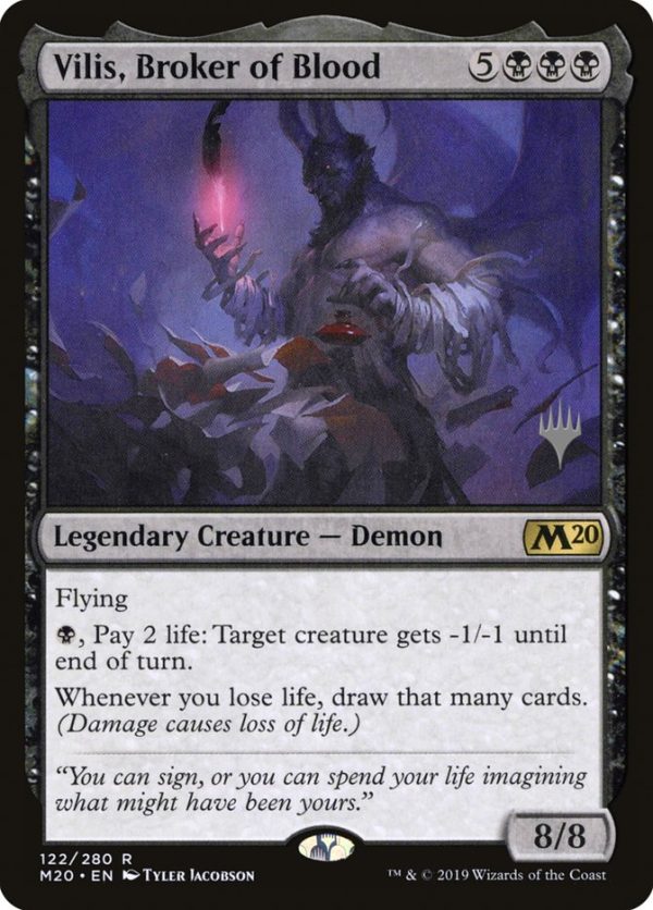 Vilis, Broker of Blood (Promo Pack) [Core Set 2020 Promos] Online Hot Sale