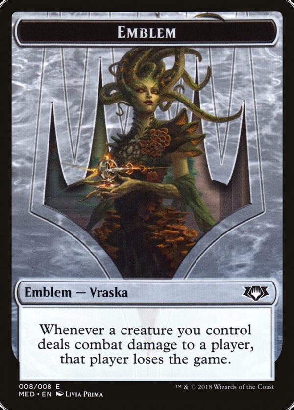 Vraska, Golgari Queen Emblem [Mythic Edition Tokens] For Discount