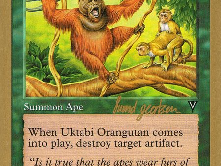 Uktabi Orangutan (Svend Geertsen) (SB) [World Championship Decks 1997] Online now