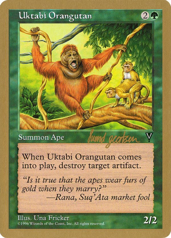 Uktabi Orangutan (Svend Geertsen) (SB) [World Championship Decks 1997] Online now