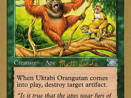 Uktabi Orangutan (Matt Linde) (SB) [World Championship Decks 1999] Online Hot Sale