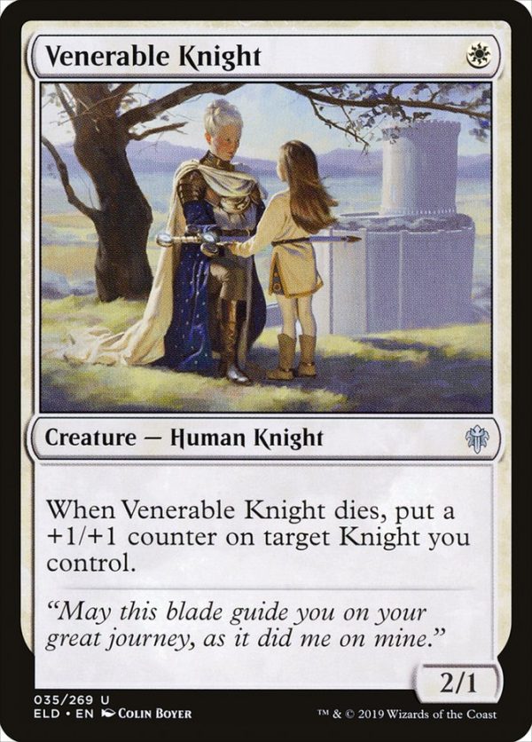 Venerable Knight [Throne of Eldraine] Online Sale