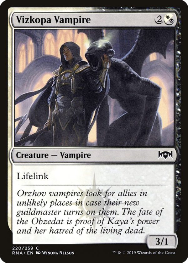 Vizkopa Vampire [Ravnica Allegiance] Online now