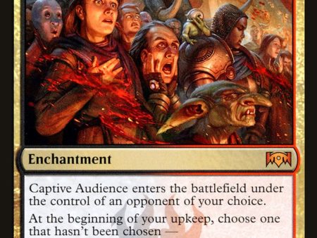 Captive Audience [Ravnica Allegiance] Hot on Sale