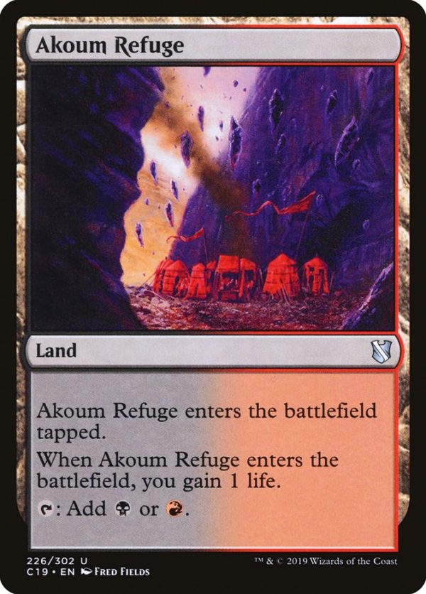 Akoum Refuge [Commander 2019] Supply