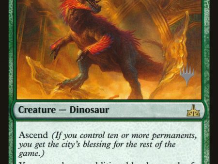 Wayward Swordtooth (Promo Pack) [Rivals of Ixalan Promos] Sale