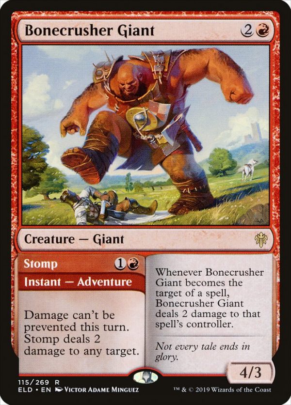 Bonecrusher Giant    Stomp [Throne of Eldraine] on Sale