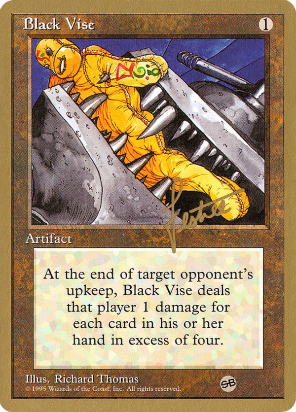 Black Vise (Bertrand Lestree) (SB) [Pro Tour Collector Set] For Cheap