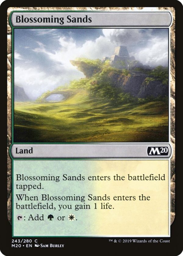 Blossoming Sands [Core Set 2020] Hot on Sale