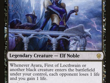 Ayara, First of Locthwain [Throne of Eldraine] Online