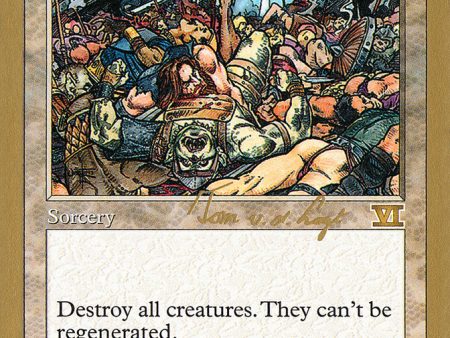 Wrath of God (Tom van de Logt) [World Championship Decks 2000] Fashion