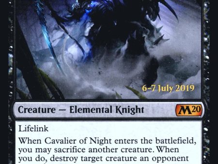 Cavalier of Night [Core Set 2020 Prerelease Promos] Supply