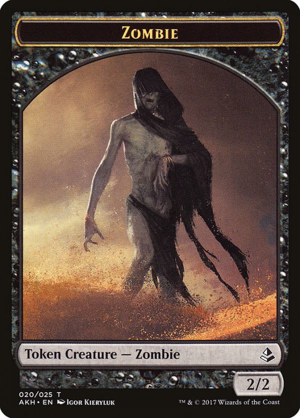 Vizier of Many Faces    Zombie Double-Sided Token [Amonkhet Tokens] Sale