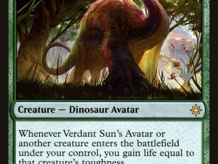 Verdant Sun s Avatar (Promo Pack) [Ixalan Promos] Cheap