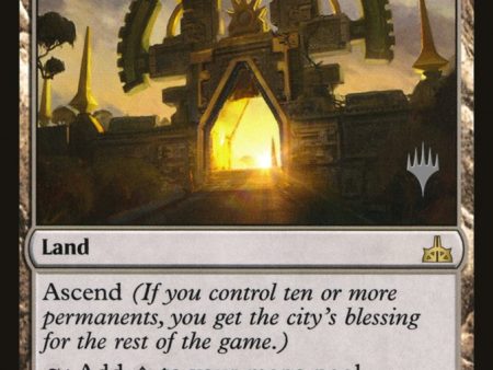 Arch of Orazca (Promo Pack) [Rivals of Ixalan Promos] Discount