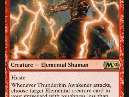 Thunderkin Awakener (Promo Pack) [Core Set 2020 Promos] Online Hot Sale