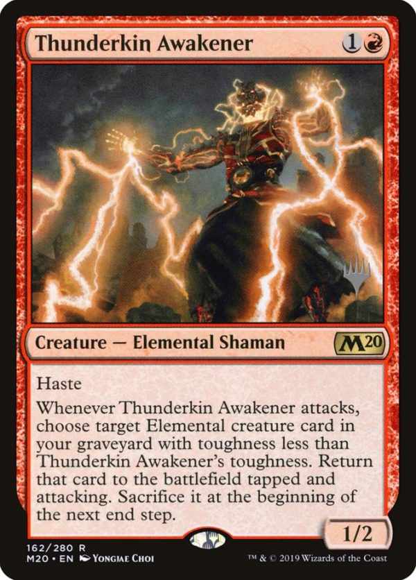 Thunderkin Awakener (Promo Pack) [Core Set 2020 Promos] Online Hot Sale