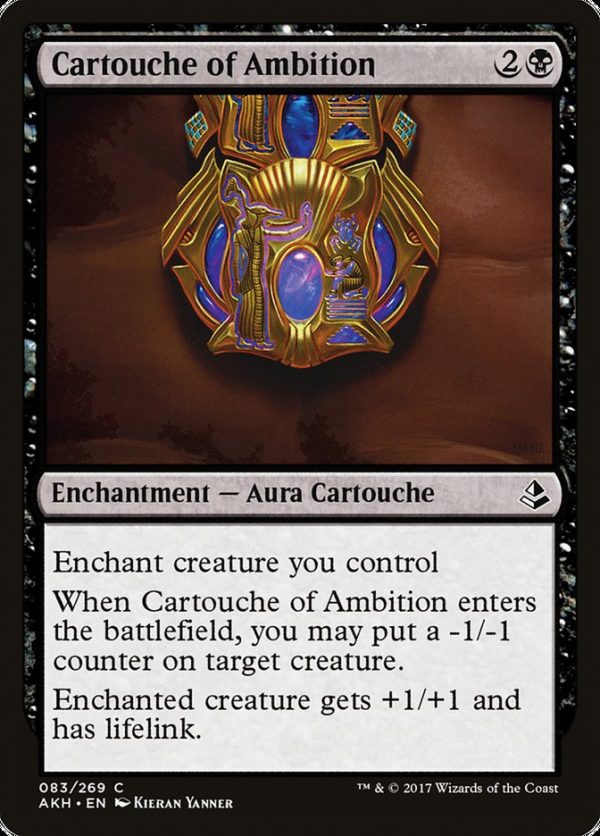 Cartouche of Ambition [Amonkhet] Online Hot Sale