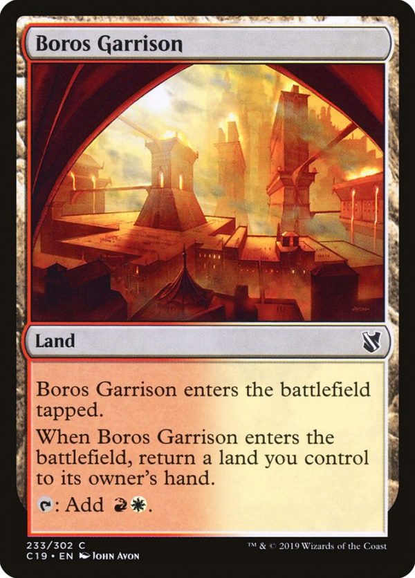 Boros Garrison [Commander 2019] Cheap