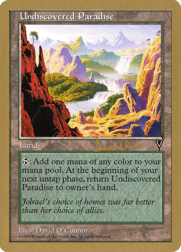 Undiscovered Paradise (Janosch Kuhn) [World Championship Decks 1997] Supply