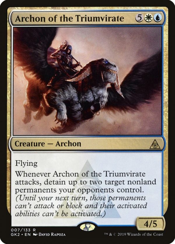 Archon of the Triumvirate [Ravnica Allegiance Guild Kit] Online