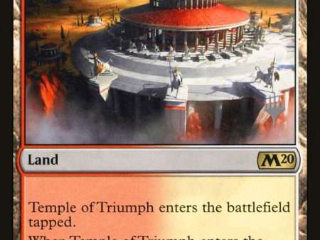 Temple of Triumph (Promo Pack) [Core Set 2020 Promos] Online now