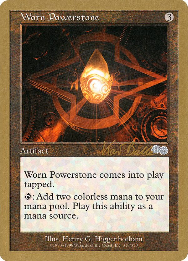 Worn Powerstone (Kai Budde) [World Championship Decks 1999] Online now