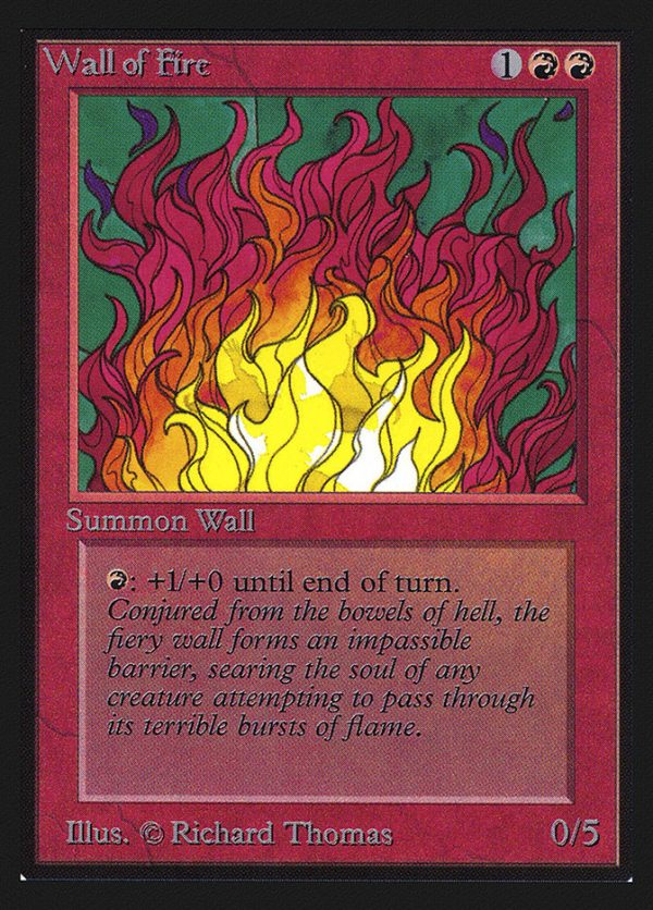 Wall of Fire [International Collectors  Edition] Sale